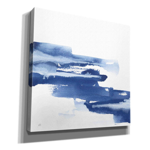 Image of 'Classic Blue V' by Chris Paschke, Giclee Canvas Wall Art