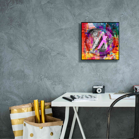 Image of 'Algo Algorand Crypto In Color' by Portfolio Giclee Canvas Wall Art,12x12