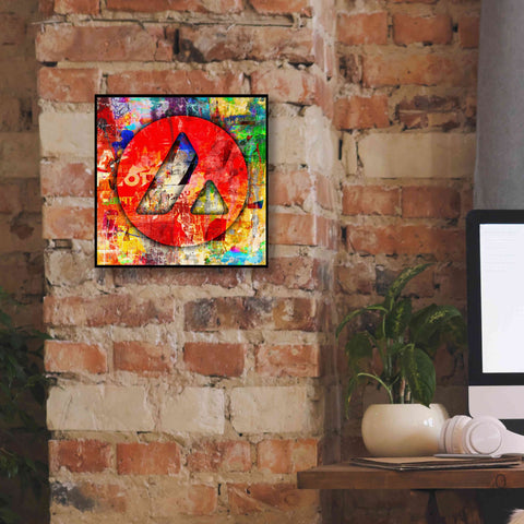 Image of 'Avax Avalanche Crypto In Color' by Portfolio Giclee Canvas Wall Art,12x12