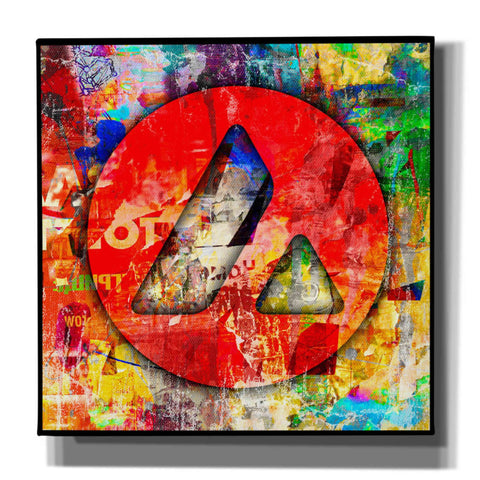Image of 'Avax Avalanche Crypto In Color' by Portfolio Giclee Canvas Wall Art