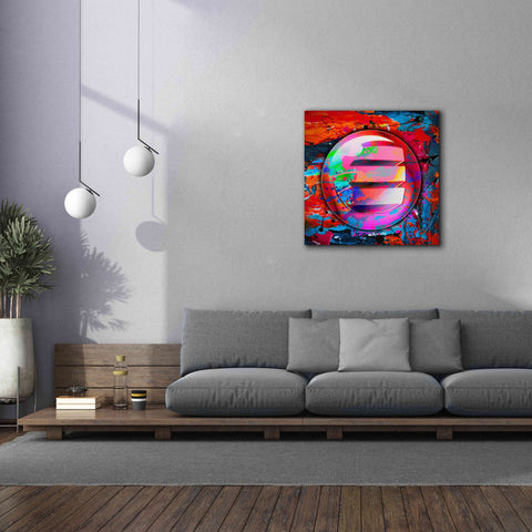 Image of 'Enj Enjin Crypto In Color' by Portfolio Giclee Canvas Wall Art,37x37