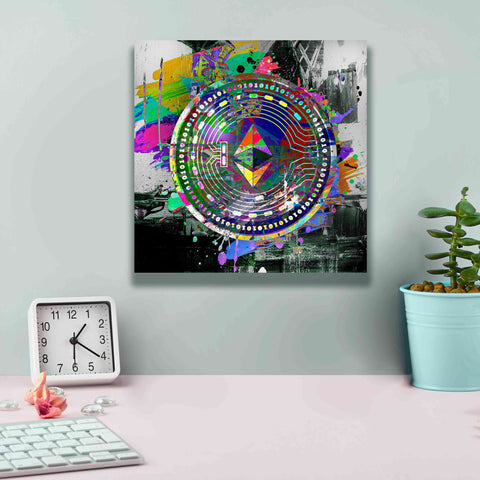 Image of 'Ethereum The Predator' by Portfolio Giclee Canvas Wall Art,12x12