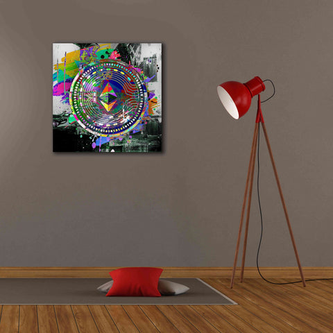 Image of 'Ethereum The Predator' by Portfolio Giclee Canvas Wall Art,26x26