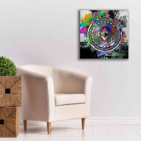 Image of 'Ethereum The Predator' by Portfolio Giclee Canvas Wall Art,26x26