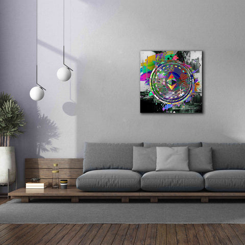 Image of 'Ethereum The Predator' by Portfolio Giclee Canvas Wall Art,37x37