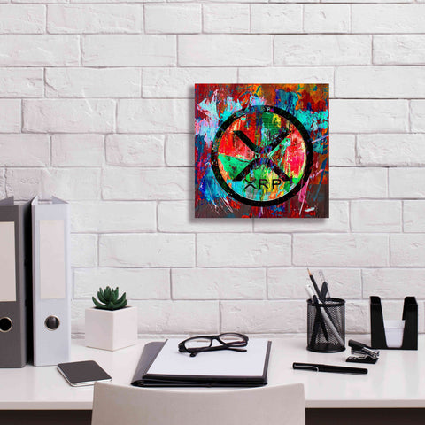Image of 'Xrp Crypto In Color' by Portfolio Giclee Canvas Wall Art,12x12
