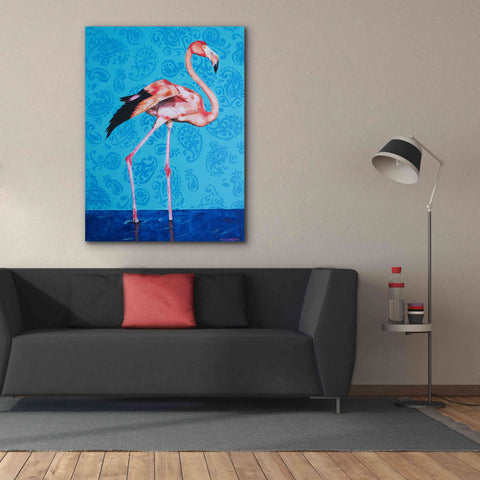 Image of 'Flamingo by Alana Clumeck Giclee Canvas Wall Art,40x54