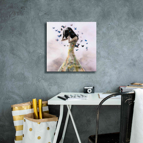 Image of 'Fear the Worst by Christopher Cuseo Giclee Canvas Wall Art,18x18