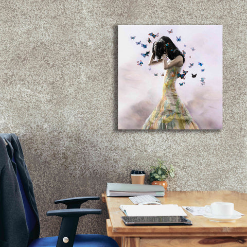 Image of 'Fear the Worst by Christopher Cuseo Giclee Canvas Wall Art,26x26