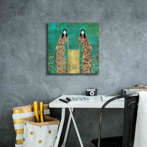 Image of 'Dale la Vueltas by Jose Cacho Giclee Canvas Wall Art,18x18