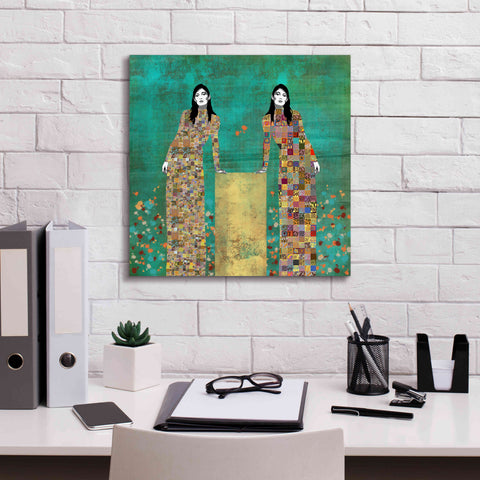 Image of 'Dale la Vueltas by Jose Cacho Giclee Canvas Wall Art,18x18