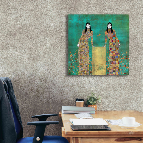 Image of 'Dale la Vueltas by Jose Cacho Giclee Canvas Wall Art,26x26