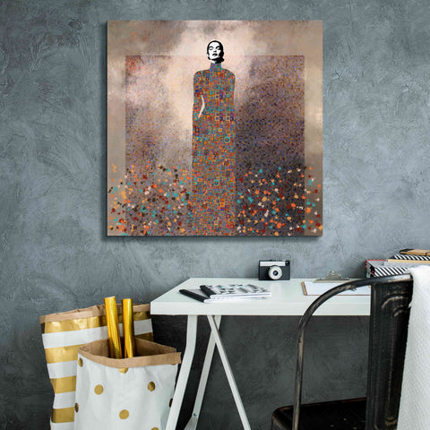 Image of 'Esta es mi Musica by Jose Cacho Giclee Canvas Wall Art,26x26