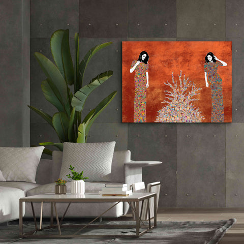 Image of 'La Fuente by Jose Cacho Giclee Canvas Wall Art,54x40