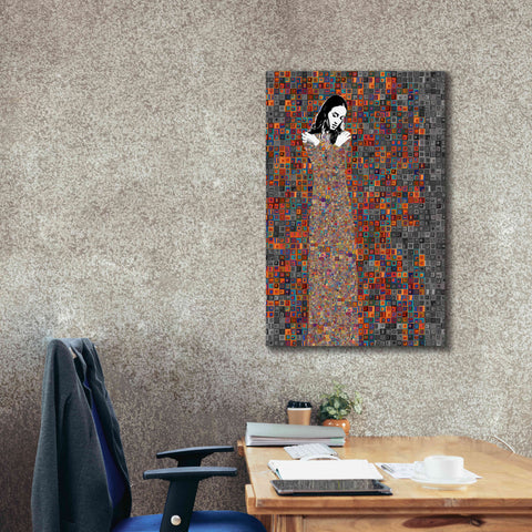 Image of 'El Abrazo by Jose Cacho Giclee Canvas Wall Art,26x40