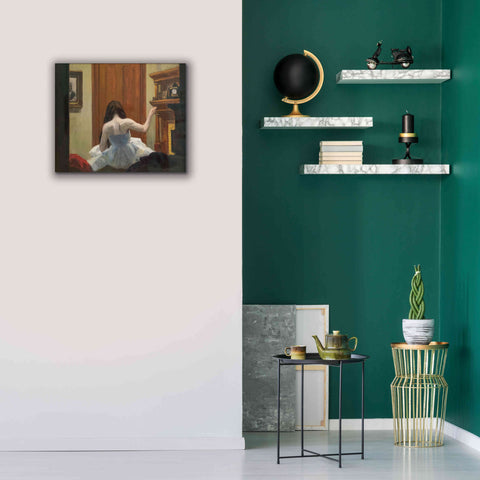 Image of 'New York Interior, c. 1921' by Edward Hopper, Giclee Canvas Wall Art,24x20