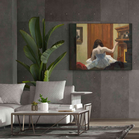 Image of 'New York Interior, c. 1921' by Edward Hopper, Giclee Canvas Wall Art,54x40