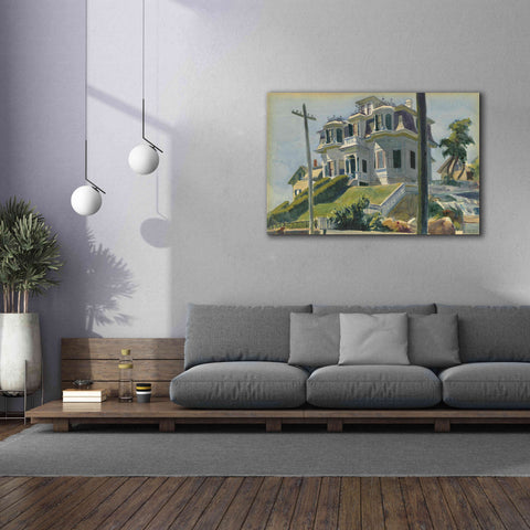 Image of 'Haskell's House, 1924' by Edward Hopper, Giclee Canvas Wall Art,60x40