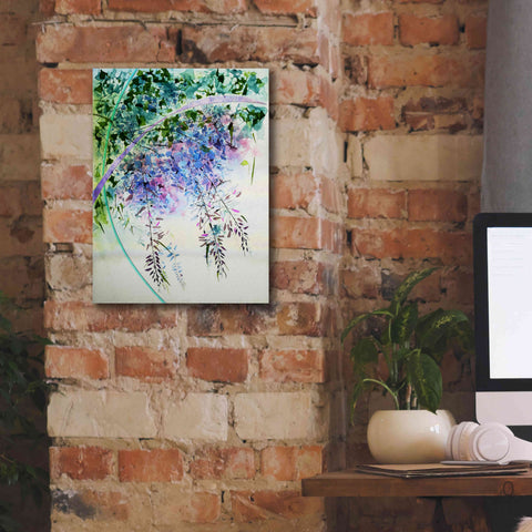Image of 'Wisteria' by Rita Shimelfarb, Giclee Canvas Wall Art,12x16