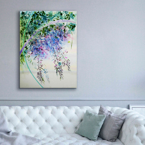 Image of 'Wisteria' by Rita Shimelfarb, Giclee Canvas Wall Art,40x54