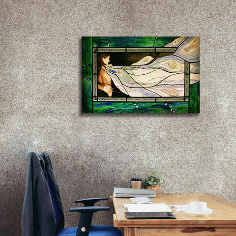 Image of 'Un-Wound' by Rita Shimelfarb, Giclee Canvas Wall Art,40x26