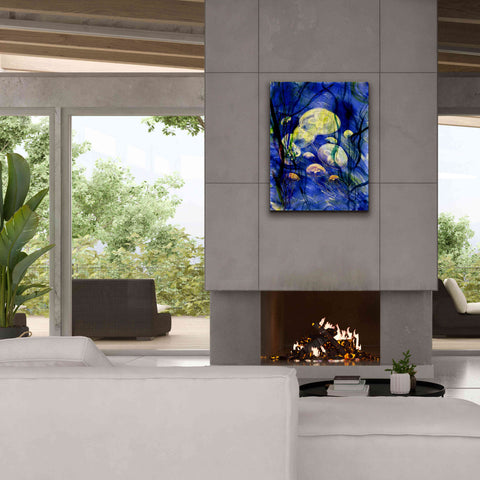 Image of 'Swimming With The Jellies' by Rita Shimelfarb, Giclee Canvas Wall Art,26x34