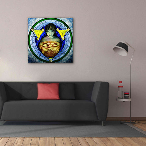 Image of 'Shiva' by Rita Shimelfarb, Giclee Canvas Wall Art,37x37