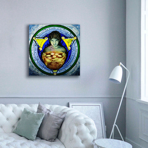 Image of 'Shiva' by Rita Shimelfarb, Giclee Canvas Wall Art,37x37