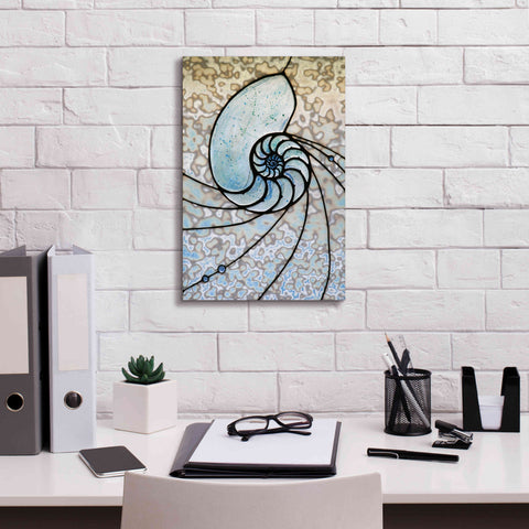 Image of 'Shell' by Rita Shimelfarb, Giclee Canvas Wall Art,12x18