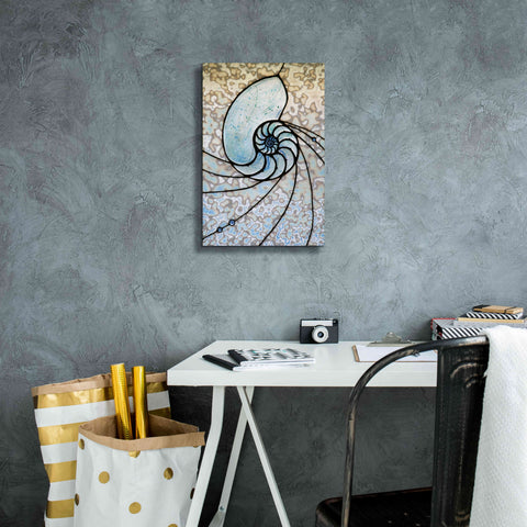 Image of 'Shell' by Rita Shimelfarb, Giclee Canvas Wall Art,12x18