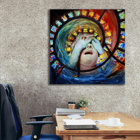Image of 'Samsara' by Rita Shimelfarb, Giclee Canvas Wall Art,37x37