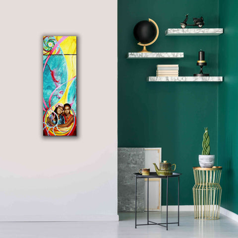 Image of 'Love And Faith' by Rita Shimelfarb, Giclee Canvas Wall Art,12x36