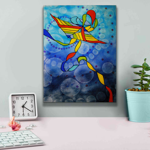 Image of 'Kite Transmitted' by Rita Shimelfarb, Giclee Canvas Wall Art,12x16