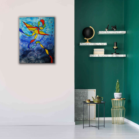 Image of 'Kite Transmitted' by Rita Shimelfarb, Giclee Canvas Wall Art,26x34
