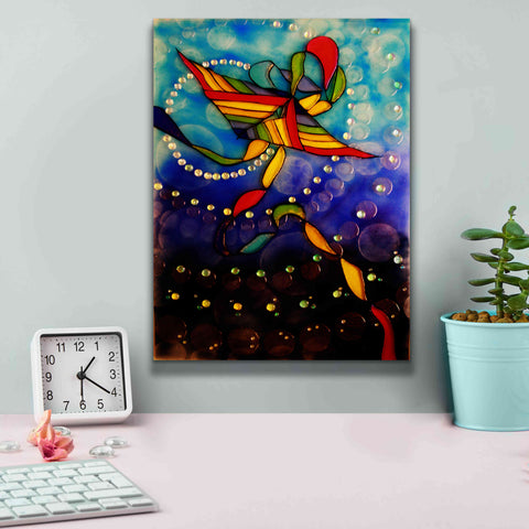 Image of 'Kite Reflected' by Rita Shimelfarb, Giclee Canvas Wall Art,12x16