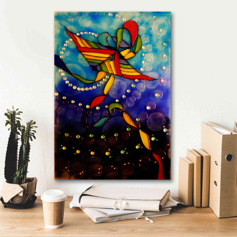 Image of 'Kite Reflected' by Rita Shimelfarb, Giclee Canvas Wall Art,18x26
