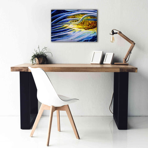 Image of 'Anemone Cerianthid' by Rita Shimelfarb, Giclee Canvas Wall Art,26x18