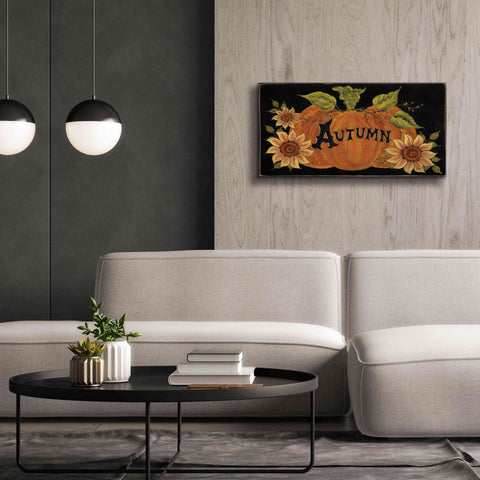 Image of 'Pumpkin Spice' by Lisa Hilliker, Giclee Canvas Wall Art,40x20