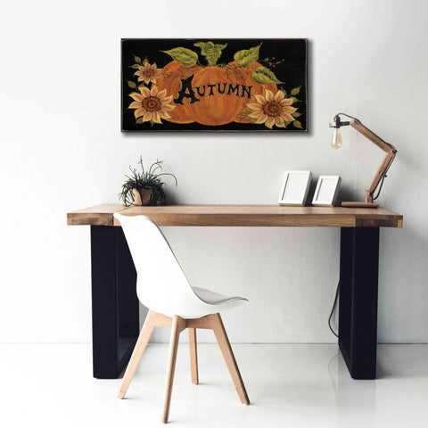 Image of 'Pumpkin Spice' by Lisa Hilliker, Giclee Canvas Wall Art,40x20