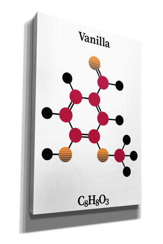 Image of 'Vanilla Molecule' by Epic Portfolio, Giclee Canvas Wall Art