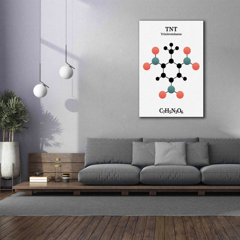 Image of 'TNT Molecule' by Epic Portfolio, Giclee Canvas Wall Art,40x60