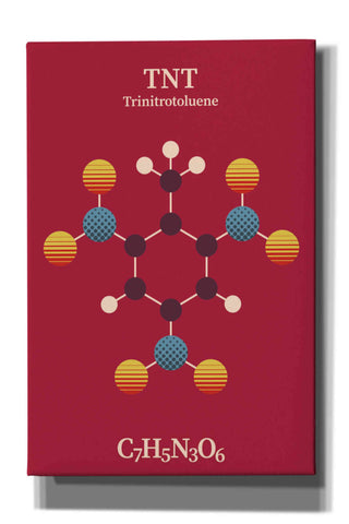 Image of 'TNT Molecule 2' by Epic Portfolio, Giclee Canvas Wall Art