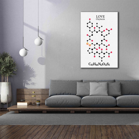 Image of 'Oxytocin Molecule' by Epic Portfolio, Giclee Canvas Wall Art,40x60