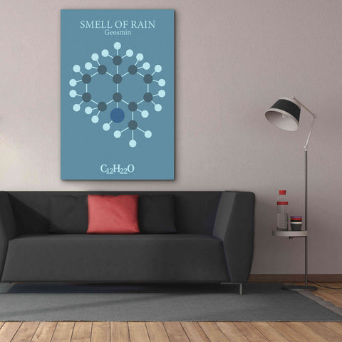 Image of 'Smell Of Rain Molecule 2' by Epic Portfolio, Giclee Canvas Wall Art,40x60