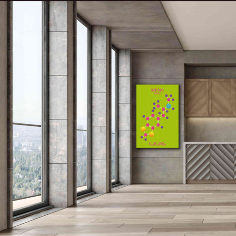Image of 'MDMA Molecule 2' by Epic Portfolio, Giclee Canvas Wall Art,40x60