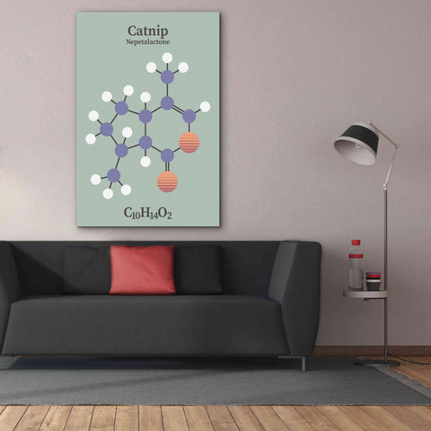 Image of 'Catnip Molecule 2' by Epic Portfolio, Giclee Canvas Wall Art,40x60