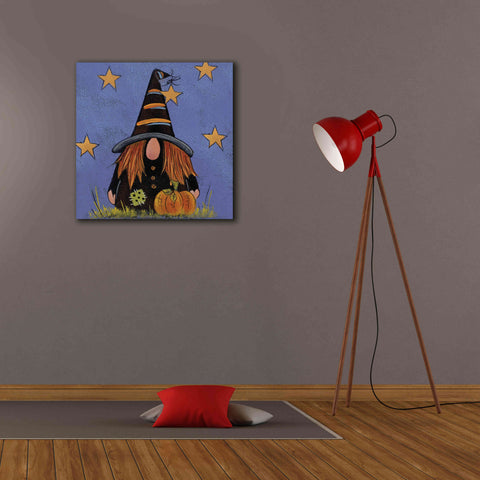 Image of 'Halloween Gnome' by Lisa Hilliker, Giclee Canvas Wall Art,26x26