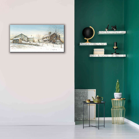 Image of 'February Morning' by John Rossini, Giclee Canvas Wall Art,40x20