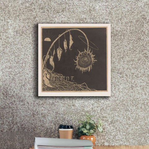 Image of 'Tentoonstelling der Nagelaten Werken Van Vincent Van Gogh, Amsterdam' by Richard Roland Holst, Giclee Canvas Wall Art,18x18