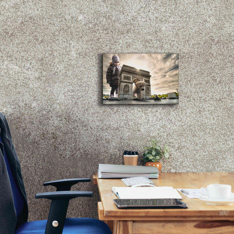 Image of 'Playtime' by Alan, Giclee Canvas Wall Art,18x12